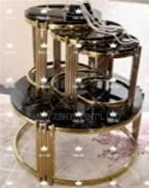 High Quality Modern Centre Table With 3side Stools