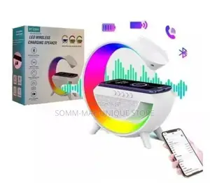 Genres 3 in 1 Wireless Bluetooth Speaker, Wireless Charger
