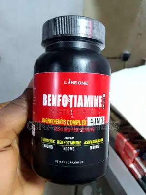 Benfotiamine Capsules With Turmeric (120 Capsules)