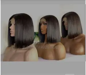 Human Hair Bob Wig - Soft and Premium