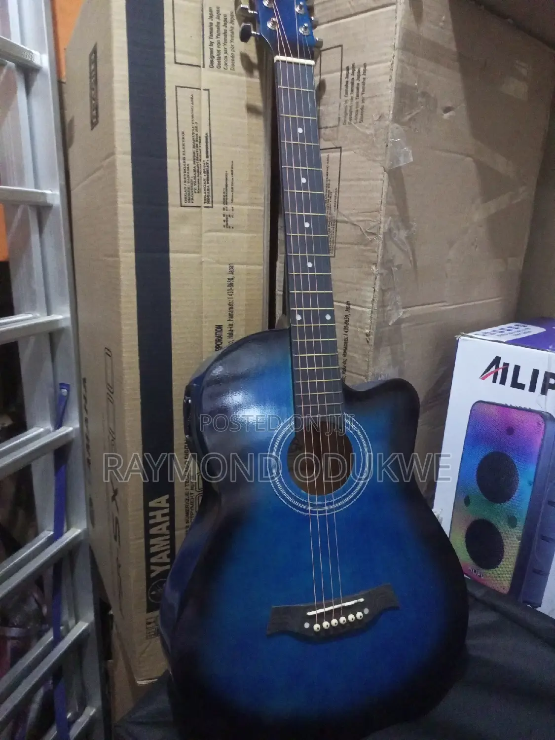 Solid Acoustic Semi Electric Guitar With EQ