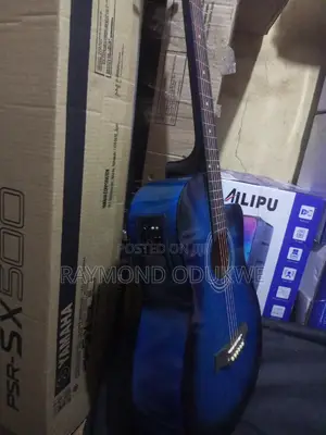 Solid Acoustic Semi Electric Guitar With EQ