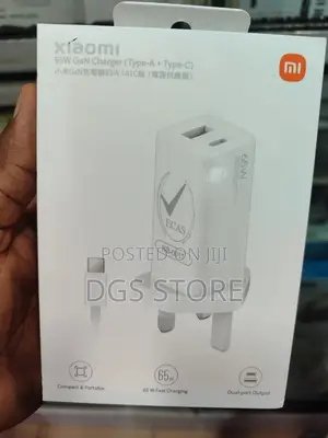 Mi Xiaomi 65w GAN Charger