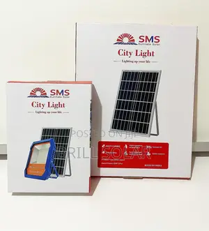 150w SMS Solar Flood Light - City Light