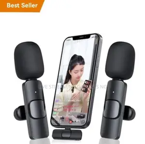 K-9 Dual Wireless Microphone for iPhone Type C + Ios Otg