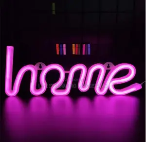 Home Neon Led Sign for Wall Decoration - Usb/ Aa Batteries