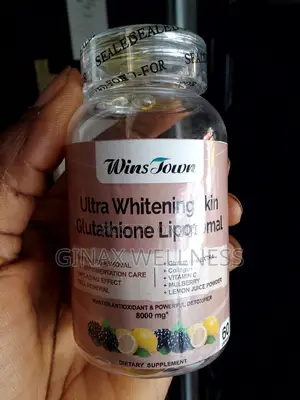 Ultra Whitening Skin Capsules With Liposomal Glutathione