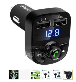 Fm Transmitter Audio Mp3 Dual Usb Car Charger Bluetooth Kit