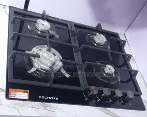 Polystar Inbuilt Table Gas 4 Burning Gas 2 Years Warranty