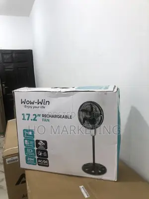 Quiet and Durable Rechargeable Standing Fan Wow Win 17.2''