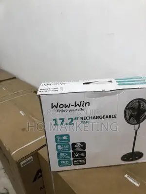 17.2'' Strong Rechargeable Standing Fan