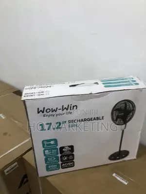 Wow Win Standing Fan 17.2'' Rechargeable