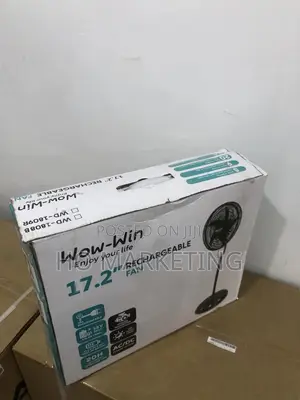 Quiet and Durable Rechargeable Standing Fan