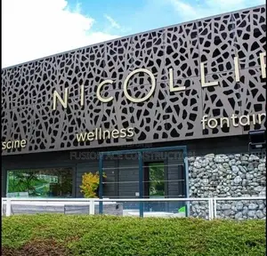 Lightning Laser Cut Perforated Cladding Etc