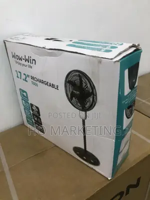 17.2'' Wow Win Rechargeable Standing Fan