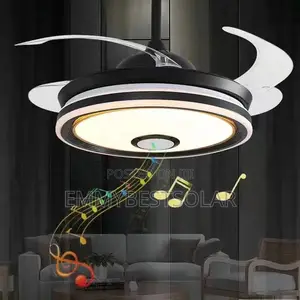 Led and Bulbs With Mp3 Fan Chandelier