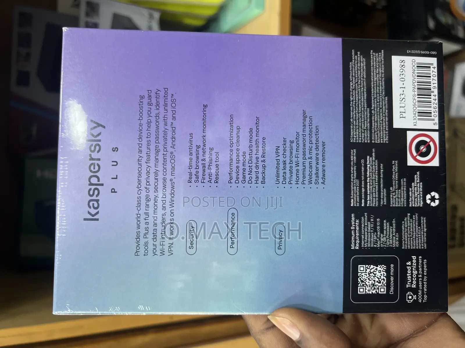 Kaspersky Plus 3user