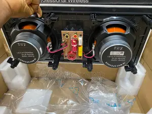 In Wall Studio Monitor Speaker With Crossover