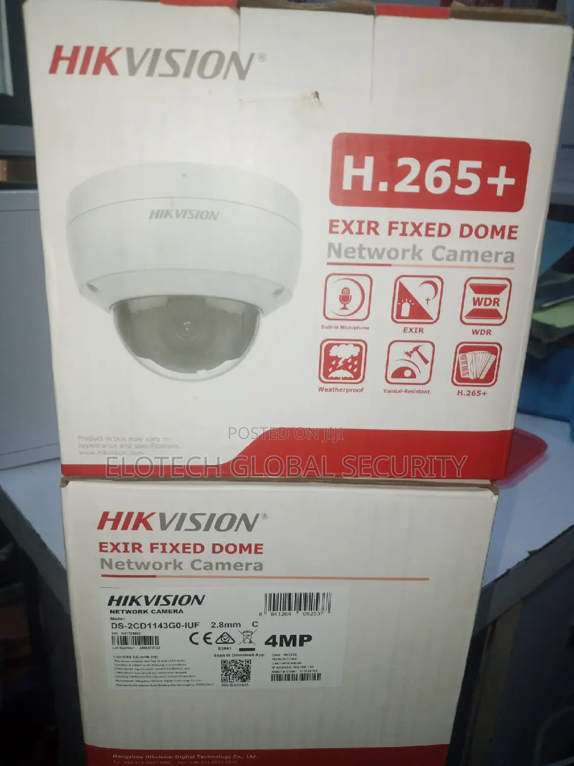 Hikvison EXIR Fixed Dome Network Camera