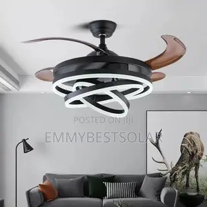 Led Fan Chandelier