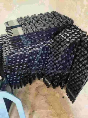 Electric Aluminium Black Poles