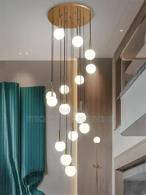 Morden Lighting Chandelie Living Room Duplex Staircase Light