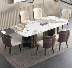 Special Dining Set,6 Seater With Marble Top.