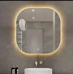 Soft Touch LED Makeup Mirror