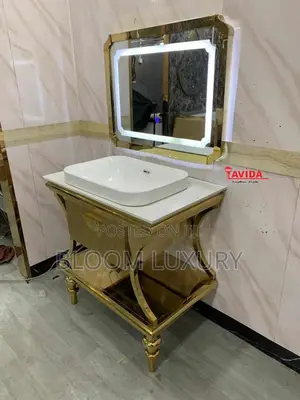 Bathroom or Dining Cabinet With Led Mirror