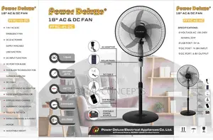 Powerdeluxe 18" AC/DC Standing Fan