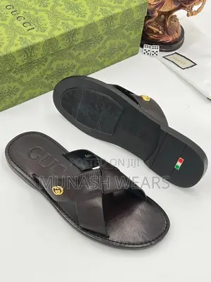 Italian Leather Slipers