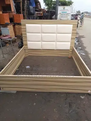 6×6 Bedframe With Side Table