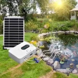 Solar Powered Oxygen Pump for Aquariums/Pond and Fish Bowls