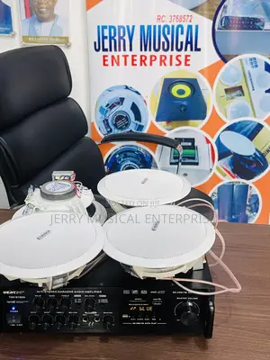 Bosch Ceiling Speakers With Tabled Amplifier