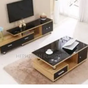 Brown Tv Stand With Center Table