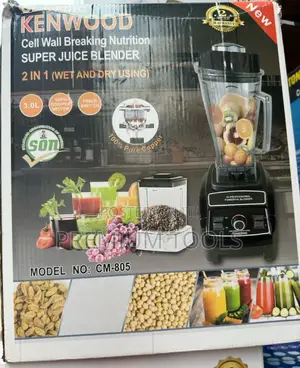Kenwood Super Juice Blender 2 In 1 Wet And Dry Using