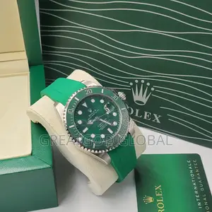 Luxury Rolex Design With Silicon Strap