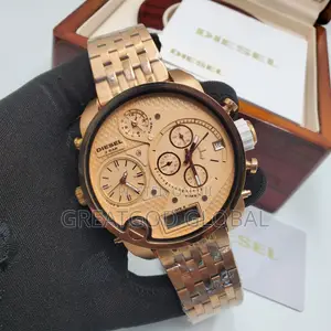 Diesel 3BAR Chronograph Chain Wristwatch