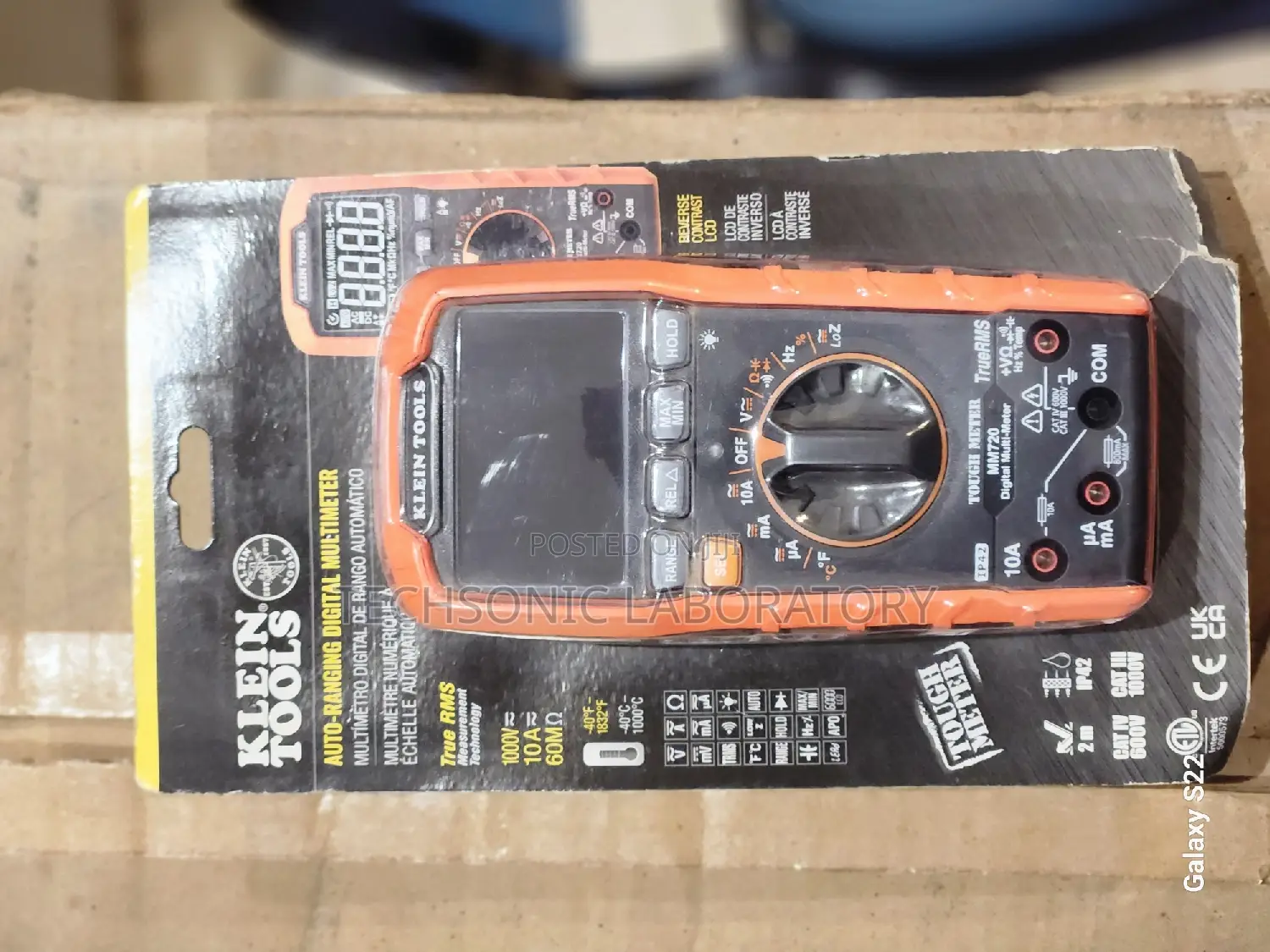 Auto Ranging Digital Multimeter Model Mm 720