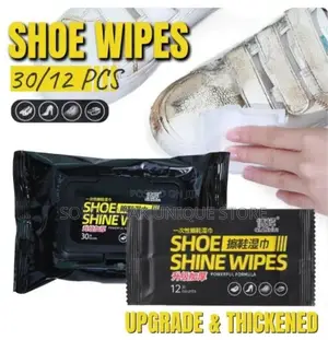 Disposable Fast Cleaning Shoe Shine Wipes-80pcs/1 Pack