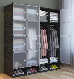 Quality Plastic Wardrobe With Shoe Space