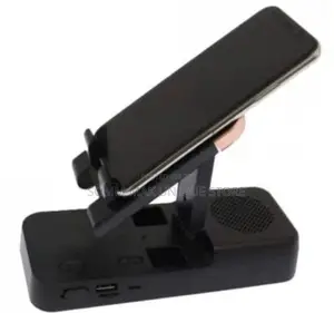 3 in 1 Bluetooth Speaker With Power Bank and Phone Holder