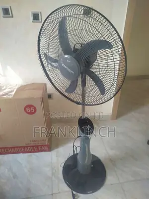 Qasa 18" Rechargeable Standing Fan With Remote(7918)