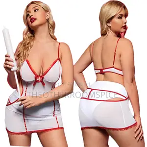 Women Nurse Egyptian Cosplay Costume Lingerie Party Club