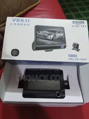 Car DVR Camera Touch Screen Three-Lens Driving Recorder Hd