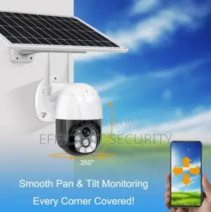 Solar Powered 4g PTZ Security Camera
