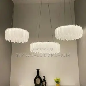 Nordic Style Crystal Feather Led Chandelier