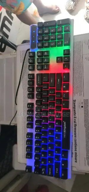 Wire Keyboard With RGB Backlight