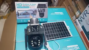 Dual Lens 4G Solar PTZ 360 Degree V380 Camera