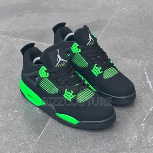 Original NIKE Air Jordan 4 Green Thurnder Available in Store
